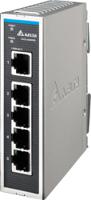 dvs-005r00 Delta Electronics DVS Series DIN Rail, Wall Industrial Ethernet Switch, 5 RJ45 Ports, 1000Mbit/s Transmission, 12