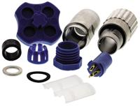3-1437719-0 TE Connectivity Circular Connector, 3 Contacts, Cable, Subminiature Connector, Socket, Female, IP65, TRIAD 01 Series