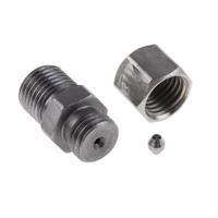 178-0960 RS PRO 1/4 BSP Compression Fitting for Use with Thermocouple or PRT Probe, 1.5mm Probe