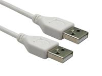 251-3216 RS PRO USB 2.0, Male USB A to Male USB A, 800mm