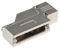mhdcmr25-k MH Connectors MHDCMR Series Zinc Right Angle D Sub Backshell, 25 Way, Strain Relief