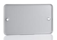 361-1956 RS PRO Grey 2 Gang Blanking Plate