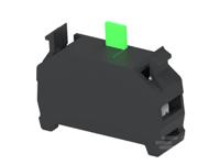 cbe1no TE Connectivity ALCOSWITCH Series Contact Block for Use with Contact Block, 230V ac, SPST