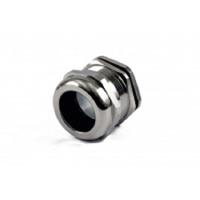 1427bcgpg36 Hammond 1427BCG Series Grey Nickel Plated Brass Cable Gland, PG36 Thread, 22mm min., 32mm max., IP68