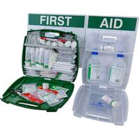 222-3779 RS PRO First Aid & Eyewash Kit for 100+ Person/People, Wall Mounted
