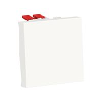 nu320518 Schneider Electric White Rocker Switch, 1 Gang, New Unica