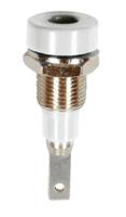 230030-29 Staubli White Female Banana Socket, 2mm Connector, Tab Termination, 10A, 30 V, 60V dc