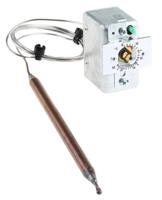 6020210005-046-000-50-1000-20-10-00-00-000-00-8 Jumo Capillary Thermostat, +500°C Max, SPST, Automatic Reset, Panel Mount