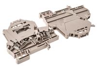 1616400000 Weidmuller ZSI Series Beige Fused DIN Rail Terminal, 2.5mm², Single-Level, Clamp Termination, Fused
