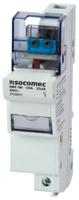 57035014 Socomec 125A Rail Mount Fuse Holder for 22 x 58mm Fuse, 3P+N, 690V