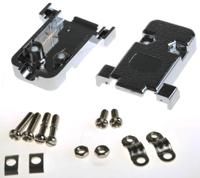 agp-09-g-me ASSMANN WSW A-FT Series PC D Sub Backshell, 9 Way