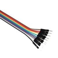 4128-40 , 200mm Jumper Wire Breadboard Jumper Wire in Black, Blue, Brown, Green, Grey, Orange, Purple, Red, White, Yellow