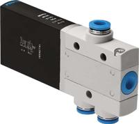 mhe3-m1h-32g-qs-6 Festo 3/2 Closed, Monostable Pneumatic Solenoid/Pilot-Operated Control Valve - Electrical MHE3 Series, 525150