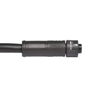 au-06bffm-ql8d01 Amphenol Industrial Female 6 way X Lock A size to Unterminated Free End Sensor Actuator Cable, 1 m