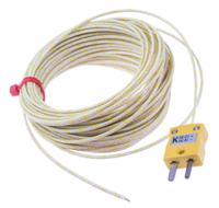 847-9750 RS PRO Type K Exposed Junction Thermocouple 10m Length, 1/0.3mm Diameter → +350°C