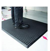 221-7902 RS PRO Rubber Anti-Fatigue Mat, 600mm x 0.9m x 16mm