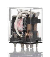 ly2-0-220240vac Omron PCB Mount Power Relay, 240V ac Coil, 10A Switching Current, DPDT