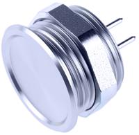 12413008 Schurter Piezo Switch, Momentary, SPST, IP67, IP69K, Through Hole, 100 mA, -40 → +85°C Natural