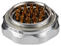 sl-bf-419-ar Amphenol Socapex Circular Connector, 19 Contacts, Cable, Standard Connector, Plug, Female, IP67, SL61 Series