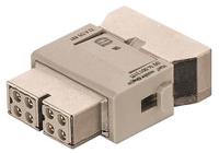 09140083122 HARTING Heavy Duty Power Connector Module, 10A, Female, Han-Modular Series, 4 Contacts