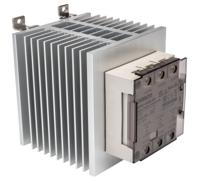 g3pe-545b-3n-dc12-24 Omron G3PE Three Phase Series Solid State Relay, 45 A Load, DIN Rail Mount, 528 V ac Load, 30 V dc Control