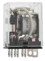 ly2-24dc Omron DPDT Non-Latching Relay Plug In, 24V dc Coil, 10 A