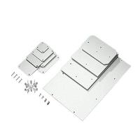 9550000 Rittal PK Series Plastic Mounting Plate, 220mm H, 331mm W for Use with PK Series