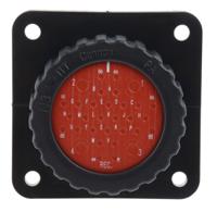 tn0s24-0428s1l-192900-0033 ITT Cannon Circular Connector, 32 Contacts, Panel, Standard Connector, Socket, Female, IP67, Trident Neptune Series