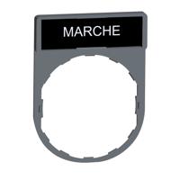 zby2103c0 Schneider Electric Legend Holder for Use with Harmony XB4, Harmony XB5, MARCHE