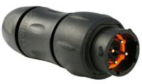 uts1jc1244p Souriau Sunbank by Eaton Circular Connector, 4 Contacts, Cable, Standard Connector, Socket, Male, IP68, IP69K, UTS