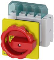 3ld2154-2ep53 Siemens 4P Pole Panel Mount Non-Fused Switch Disconnector - 25A Maximum Current, 9.5kW Power Rating, IP65