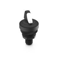 1100210050021 RAFI IP65 Key Switch, DPST, 100mA 2-Way Knob-Key