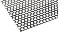 182-8405 RS PRO Stainless Steel Perforated Metal Sheet 500mm x 500mm, 0.55mm Thick