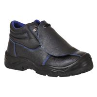 fw22bkr44 Portwest FW22 Black Steel Toe Capped Unisex Safety Boot, UK 10, EU 44