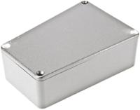 1590trpbbk Hammond 1590 Series Black Die Cast Aluminium Enclosure, IP54, Black Lid, 112 x 61.5 x 39.2mm