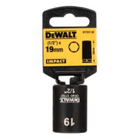 dt7537-qz DeWALT 19mm, 1/2 Drive Impact Socket, 38 mm length