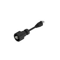 17-10007 Amphenol CONEC17 -100, 4m Cat5e, Black RJ45 to Male RJ45 Male, UTP Unshielded, Terminated