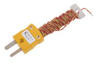 110-4471 RS PRO Type K Exposed Junction Thermocouple 1m Length, 1/0.2mm Diameter → +220°C