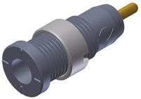 975459706 Hirschmann Test & Measurement Grey Female Banana Socket, 2mm Connector, Solder Termination, 10A, 1000V ac/dc, Gold