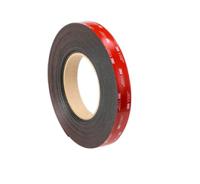 3m-5962-25mm-x-33m 3M 5962F, VHB™ Black Foam Tape, 25.0mm x 33.0m, 1.60mm Thick