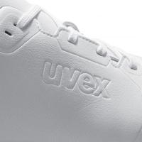 6582241 uvex 1 Unisex White Composite Toe Capped Safety Shoes, UK 7, EU 41