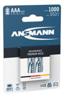 5030882 Ansmann MaxE NiMH Rechargeable AAA Battery, 1Ah, 1.2V