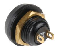 59-511 ITW Switches 59 Series Miniature Push Button Switch, Momentary, Panel Mount, 13.65mm Cutout, SPST, Clear LED, 125V ac,