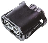 2-1355668-2 TE Connectivity, Junior Power Timer Automotive Connector Socket Black 2 Way