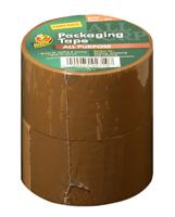 224530 DUCK TAPE Brown Packing Tape, 25m x 50mm