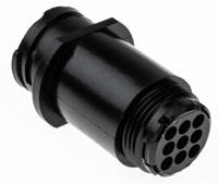 788159-2 TE Connectivity Circular Connector, 9 Contacts, Cable, Standard Connector, Socket, Male, CPC Series