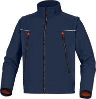 orsamogt Delta Plus ORSA Navy/Orange Softshell Jacket, L