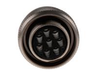 ut06128sh Souriau Sunbank by Eaton, UTO 8 Way Cable Mount MIL Spec Circular Connector Receptacle, Socket Contacts,Shell Size 12