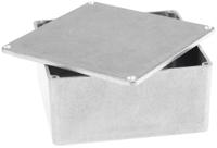 1590u Hammond 1590 Series Natural Die Cast Aluminium Enclosure, IP54, Natural Lid, 120 x 120 x 58.6mm