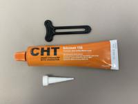 silcoset-158 Acc Silicones Silcoset 158 Black Sealant Paste 75 ml Tube